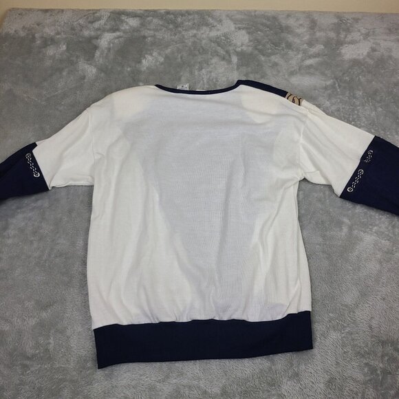 Bonnie & Bill By Holly Sweater Womens Size Medium Blouse Retro VTG NWT - Picture 12 of 12